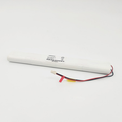 Hoogtemperatuur Ni-Cd batterijpakket 9.6V 1100mAh Voor noodlicht opladen &amp; ontladen Temperatuur -20°C~+70°C