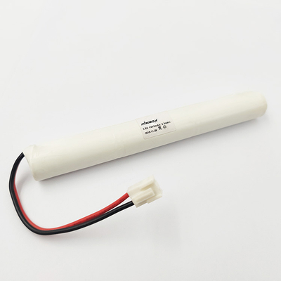 Hoogtemperatuur Ni-Cd batterijpakket 3.6V 1400mAh Voor noodlicht opladen &amp; ontladen Temperatuur -20°C~+70°C
